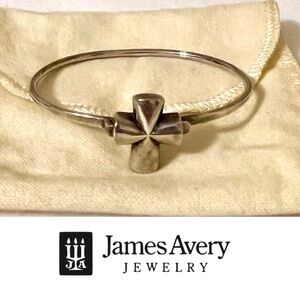 RETIRED James Avery St. Teresa Cross Hook Bracelet